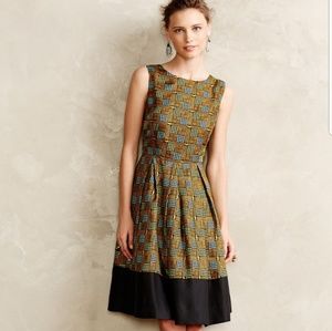 Anthropologie Girls From Savoy Kakum Silk Dress